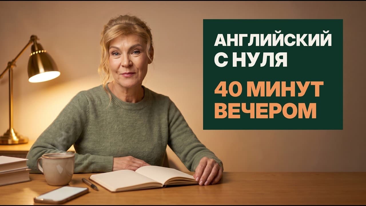 Видеоразбор: с чего начать английский с нуля — план на вечер и первый месяц по неделям